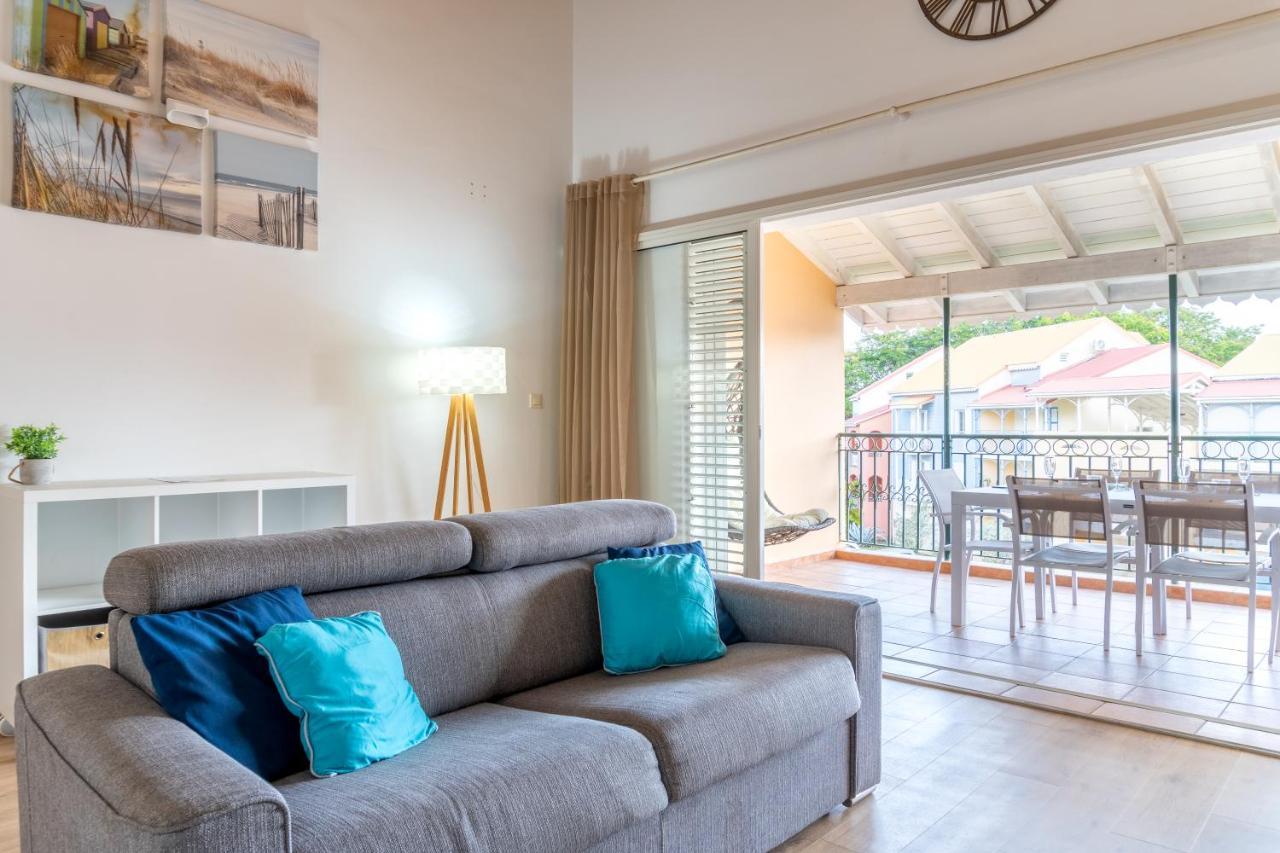 Superbe Appartement En Duplex En Residence - Caye D'Argent Le Gosier  Bagian luar foto